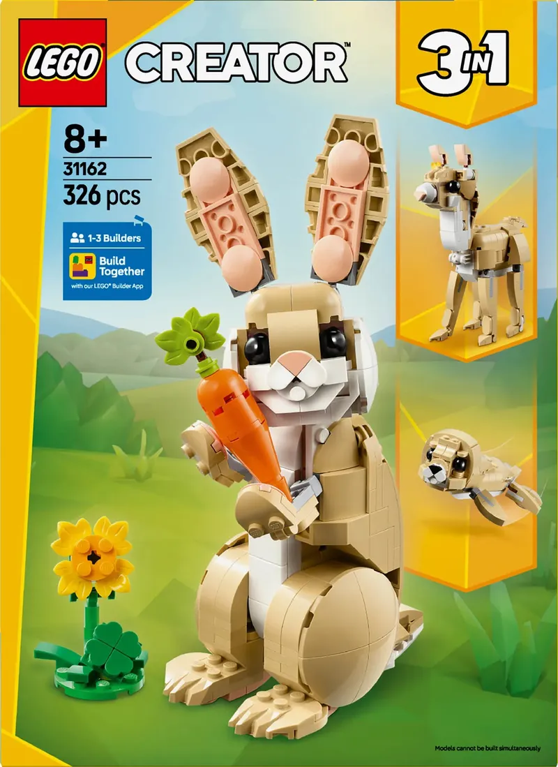 LEGO Creator Uroczy Króliczek Klocki Figurka 31162 Zestaw
