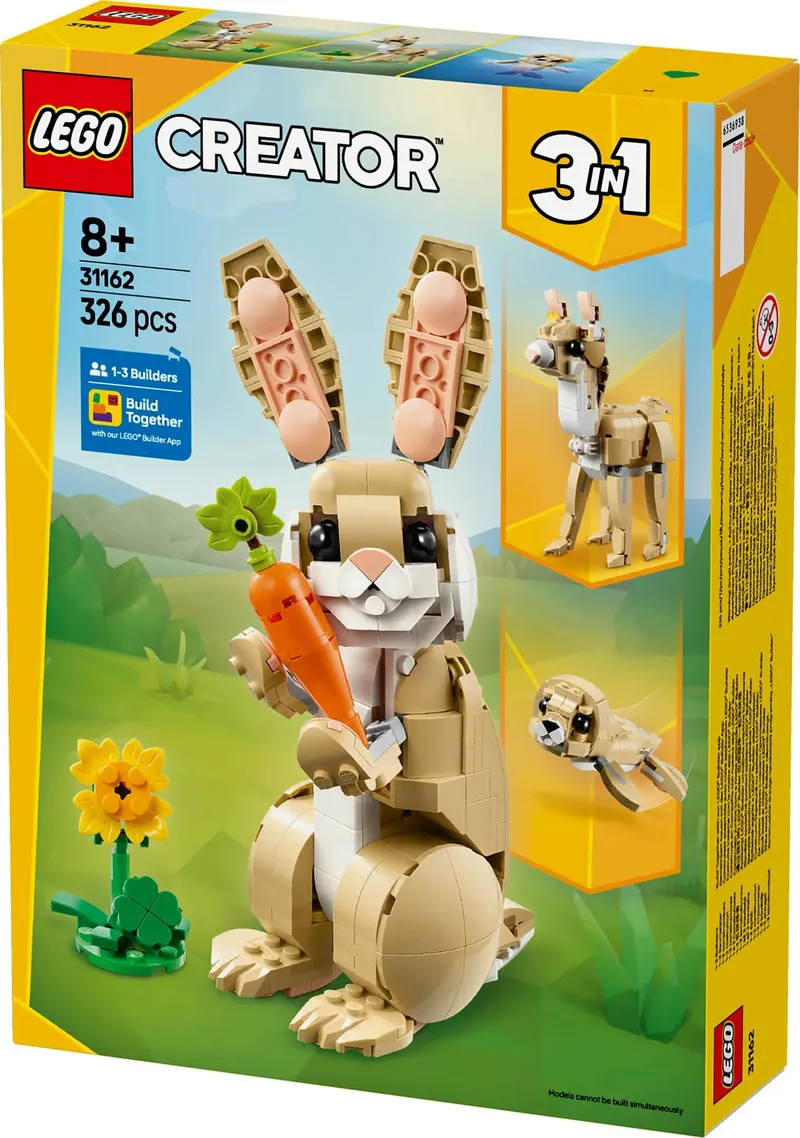 LEGO Creator Uroczy Króliczek Klocki Figurka 31162 Zestaw