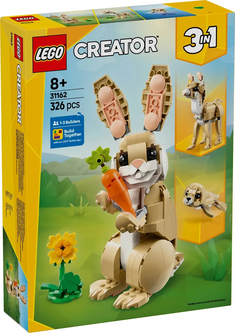 LEGO Creator Uroczy Króliczek Klocki Figurka 31162 Zestaw