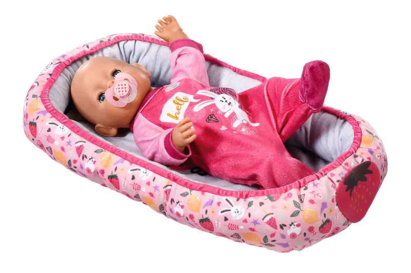 Baby Born Baby Nest Łóżeczko Do Lalki 835821 - Różowe