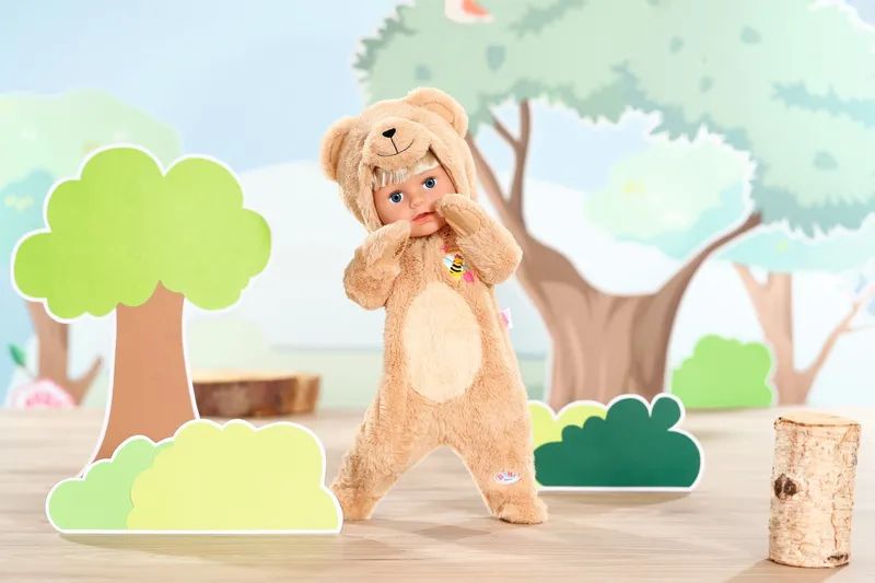 Ubranie Dla Lalki Baby Born Miśkowy Kostium 43 cm Bear Suit