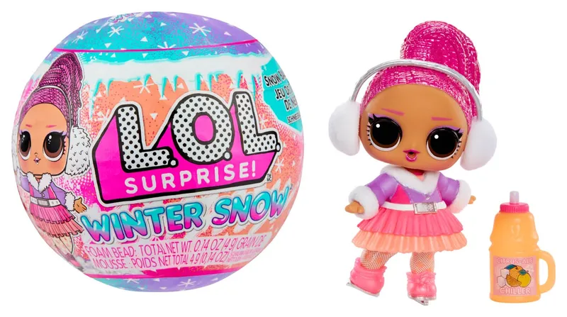 Zbiór 12 Figurek L.o.l Surprise Winter Snow Tots W Opakowaniu