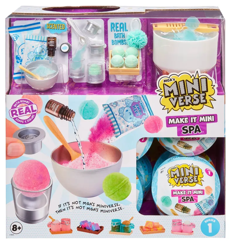 Miniaturowy SPA Zestaw Akcesoriów Make It Mini Miniverse Mgas 531159