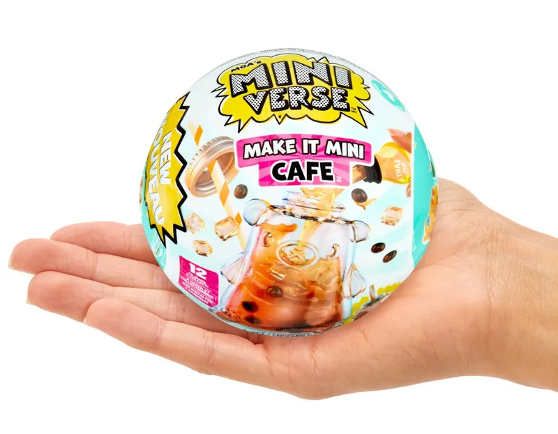 Zestaw Mini Kawiarni Make It Mini Foods Cafe Miniverse Series 4 Mga