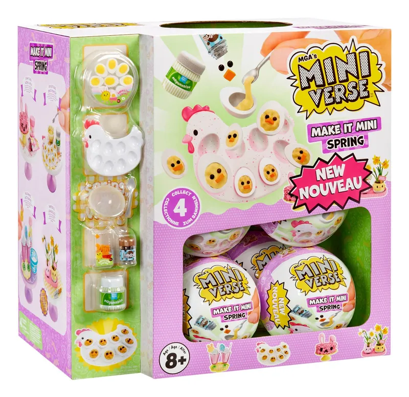 Zestaw Domek Dla Lalek Miniature Spring Theme Mga Miniverse Make It Mini