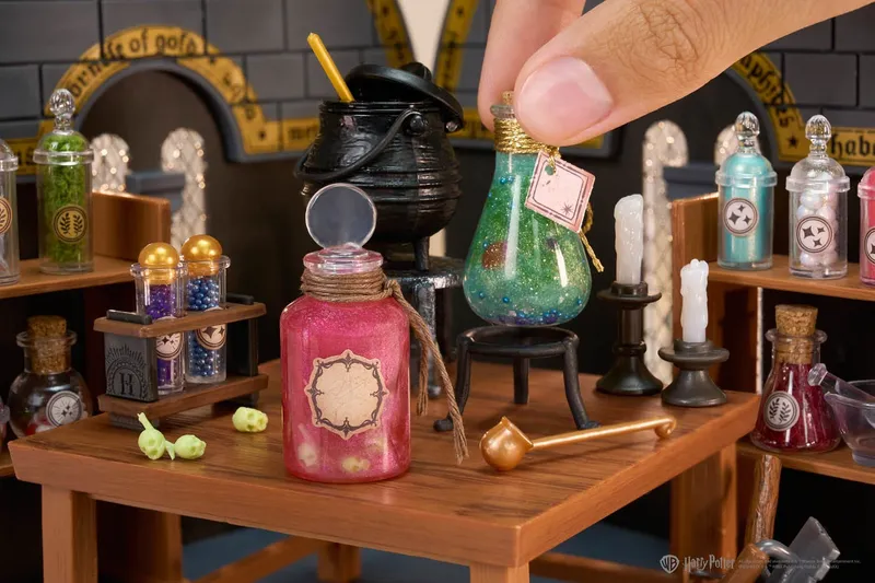 Zestaw Mini Figurek Harry Potter Klasa Eliksirów Mga Miniverse