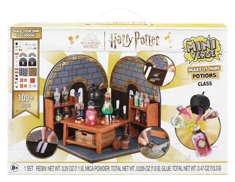 Zestaw Mini Figurek Harry Potter Klasa Eliksirów Mga Miniverse