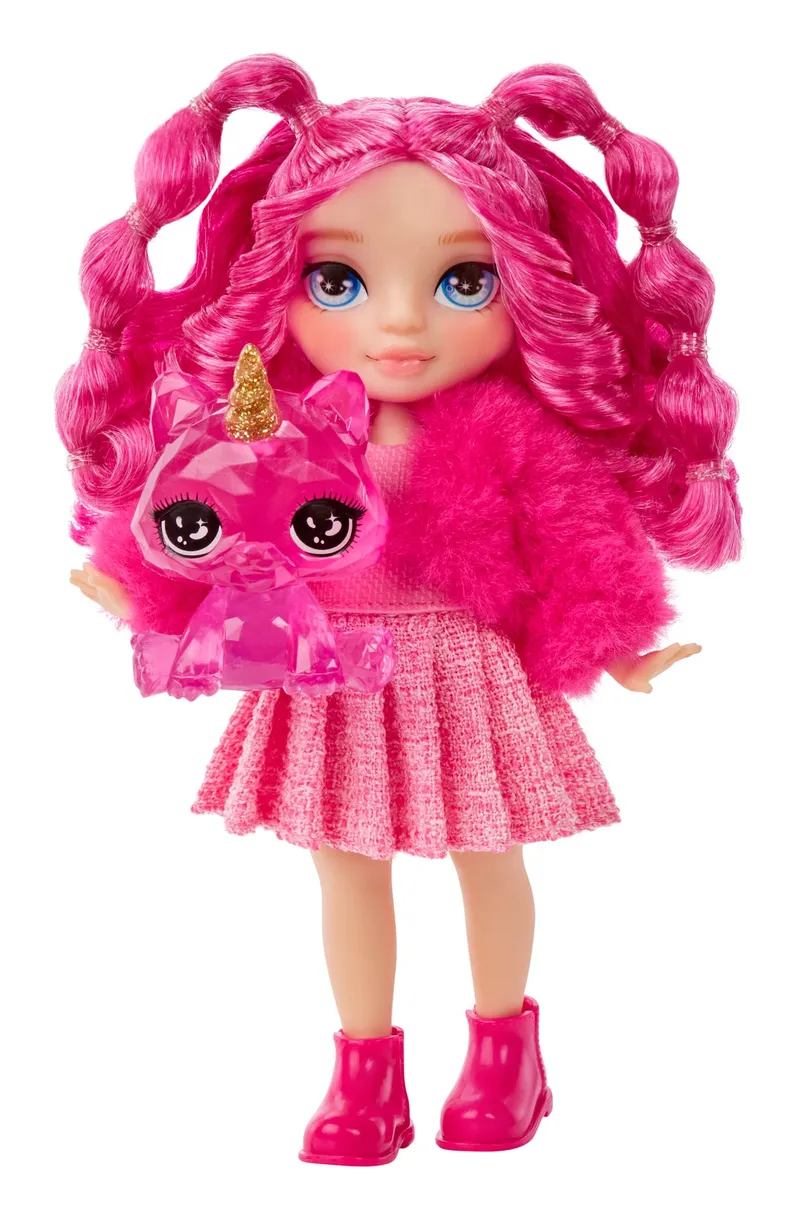 Lalka Rainbow High Littles Magenta Figurka Kolekcjonerska - Różowa