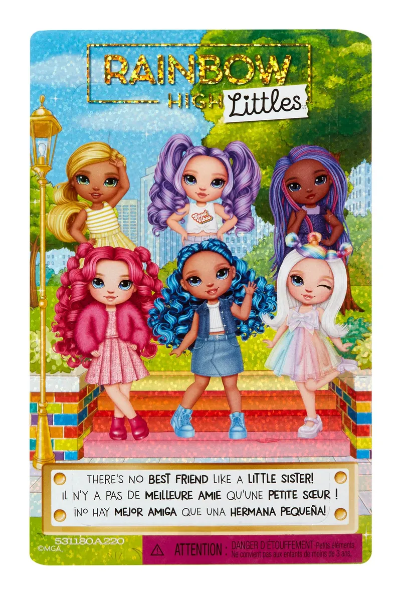 Lalka Rainbow High Littles Magenta Figurka Kolekcjonerska - Różowa