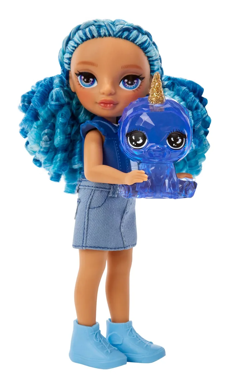 Lalka Rainbow High Littles Sapphire Kolekcjonerska - Niebieska
