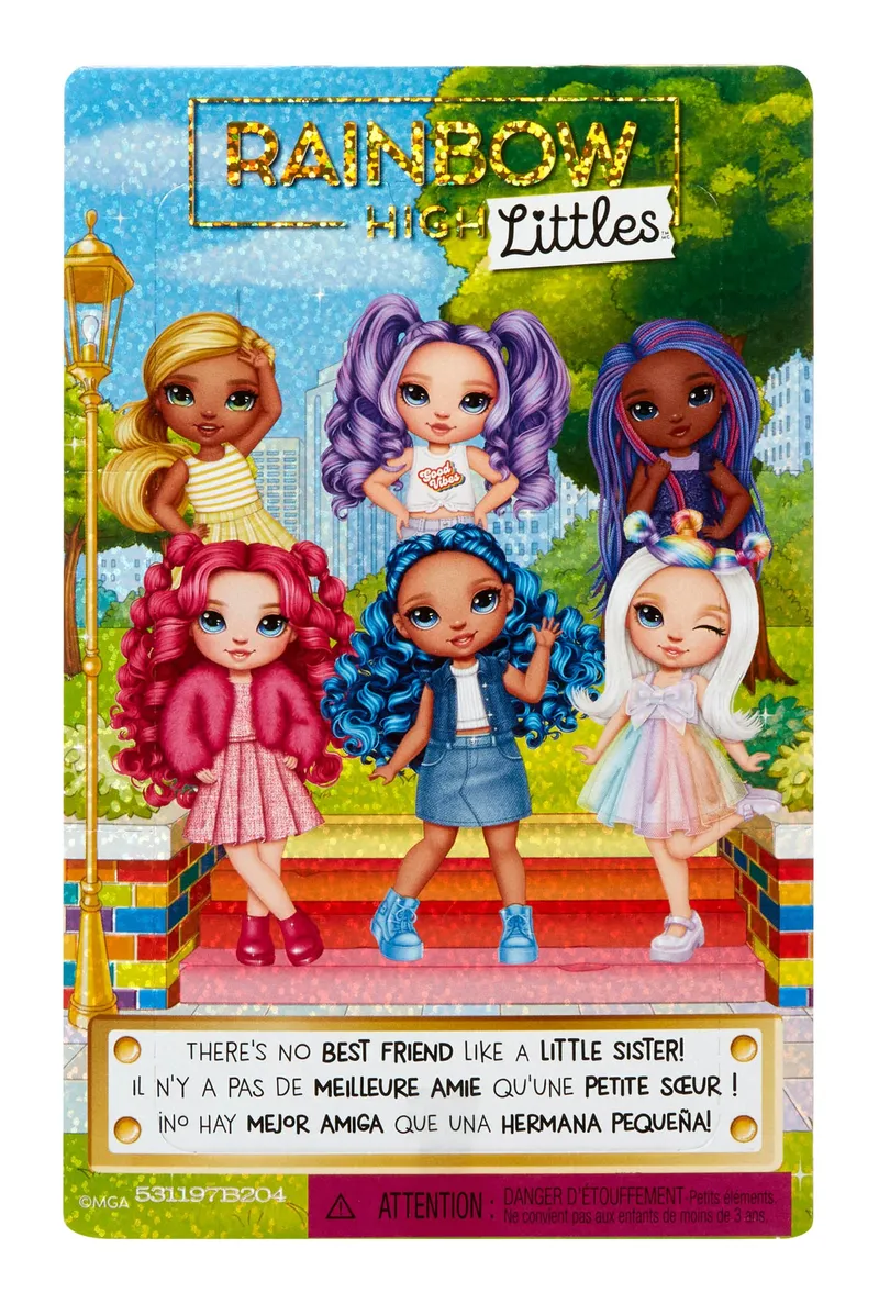 Lalka Rainbow High Littles Sapphire Kolekcjonerska - Niebieska