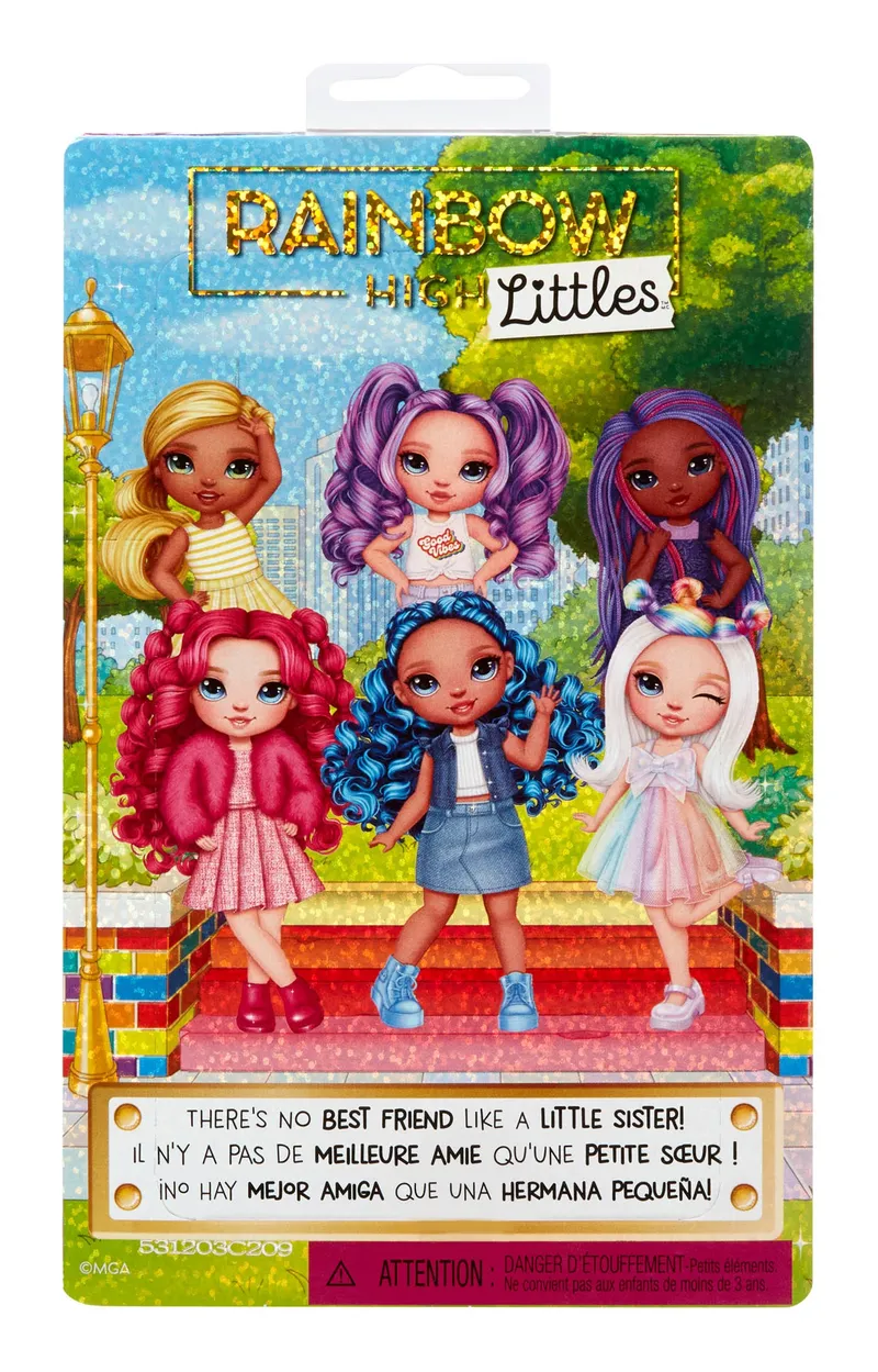 Lalka Rainbow High Littles Opal Tęczowa Figurka Kolekcjonerska