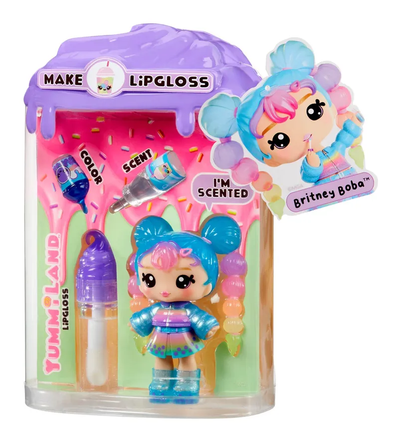 Lalka Yummiland Lip Gloss Seria 2 Boba Britney Boba Mga Figurka