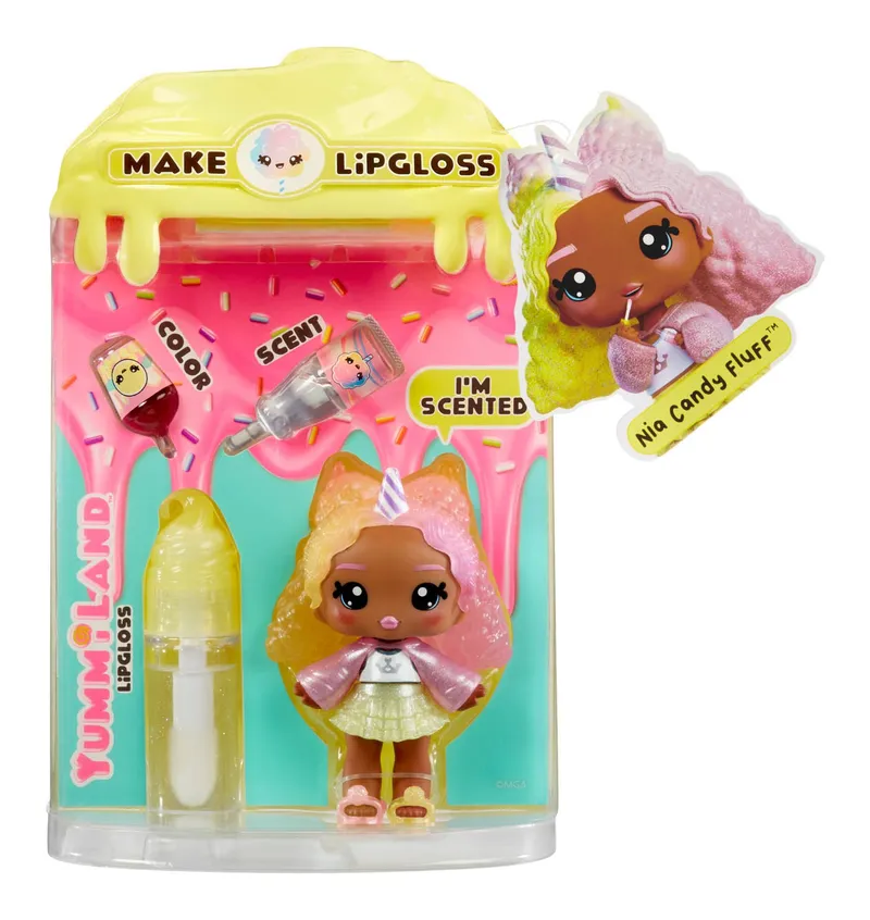 Lalka Yummiland Lip Gloss Seria 2 Cotton Candy Nia Candy Fluff Mga Liczba