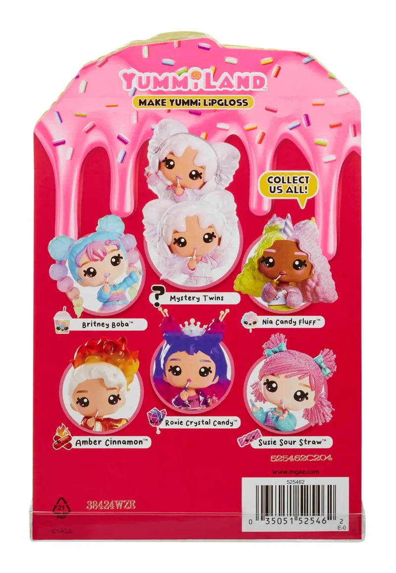 Lalka Yummiland Lip Gloss Seria 2 Cotton Candy Nia Candy Fluff Mga Liczba