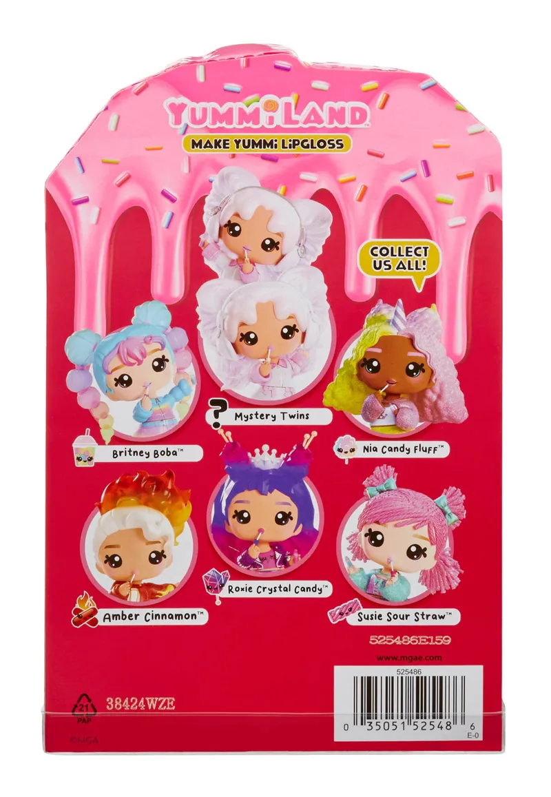 Lalka Yummiland Lip Gloss Roxie Crystal Candy Seria 2 Rock Candy Mga