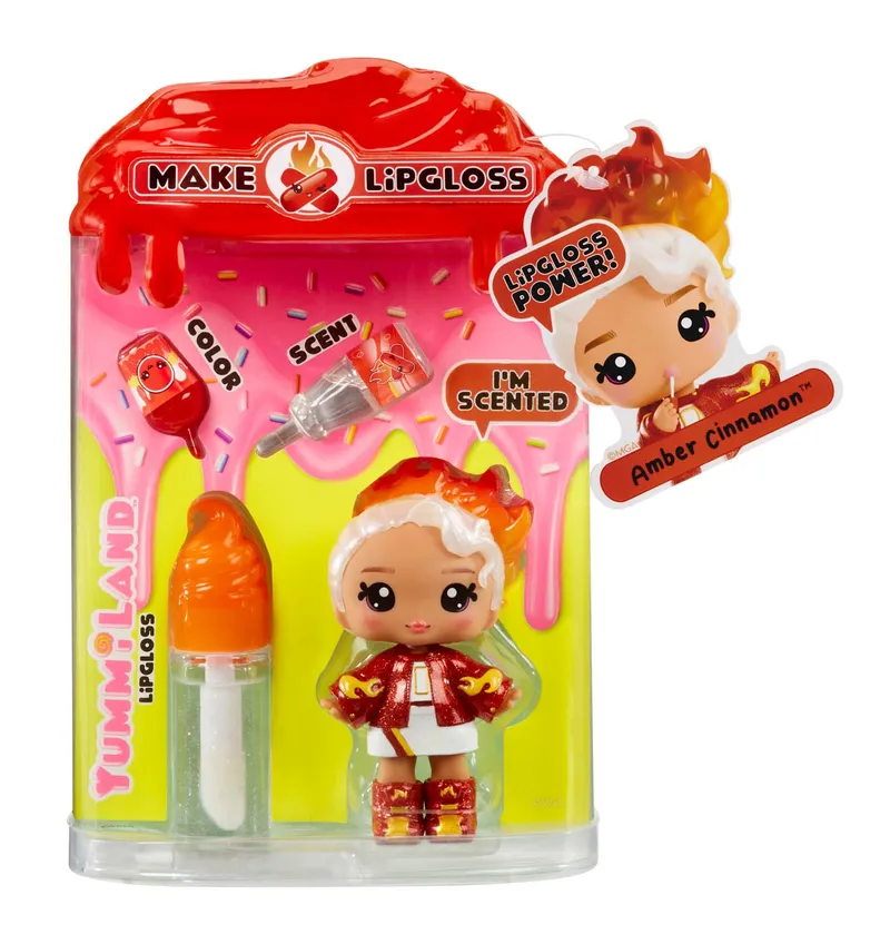Lalka Yummiland Lip Gloss Cinnamon Spice Seria 2 Mga Amber