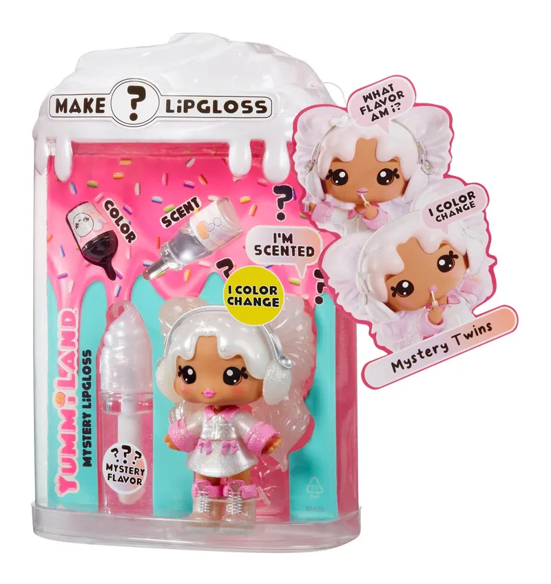 Lalka Yummiland Lip Gloss Series 2 Mystery Chase Sprinkles Ava Ice Cream