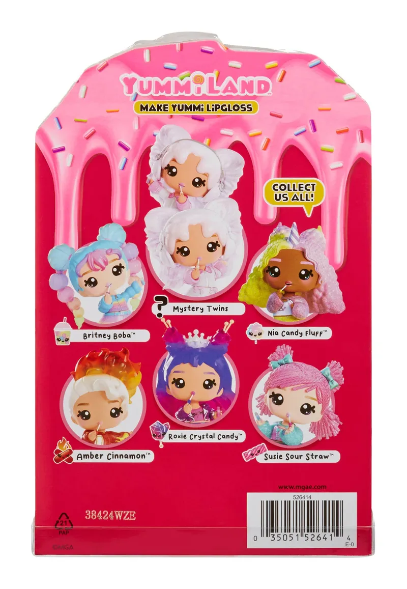 Lalka Yummiland Lip Gloss Series 2 Mystery Chase Sprinkles Ava Ice Cream