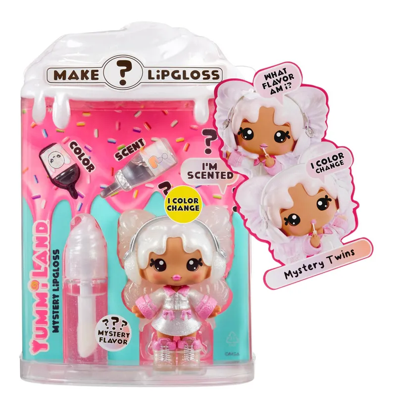 Lalka Yummiland Lip Gloss Seria 2 Mystery Chase Neapolitan Avery Mga