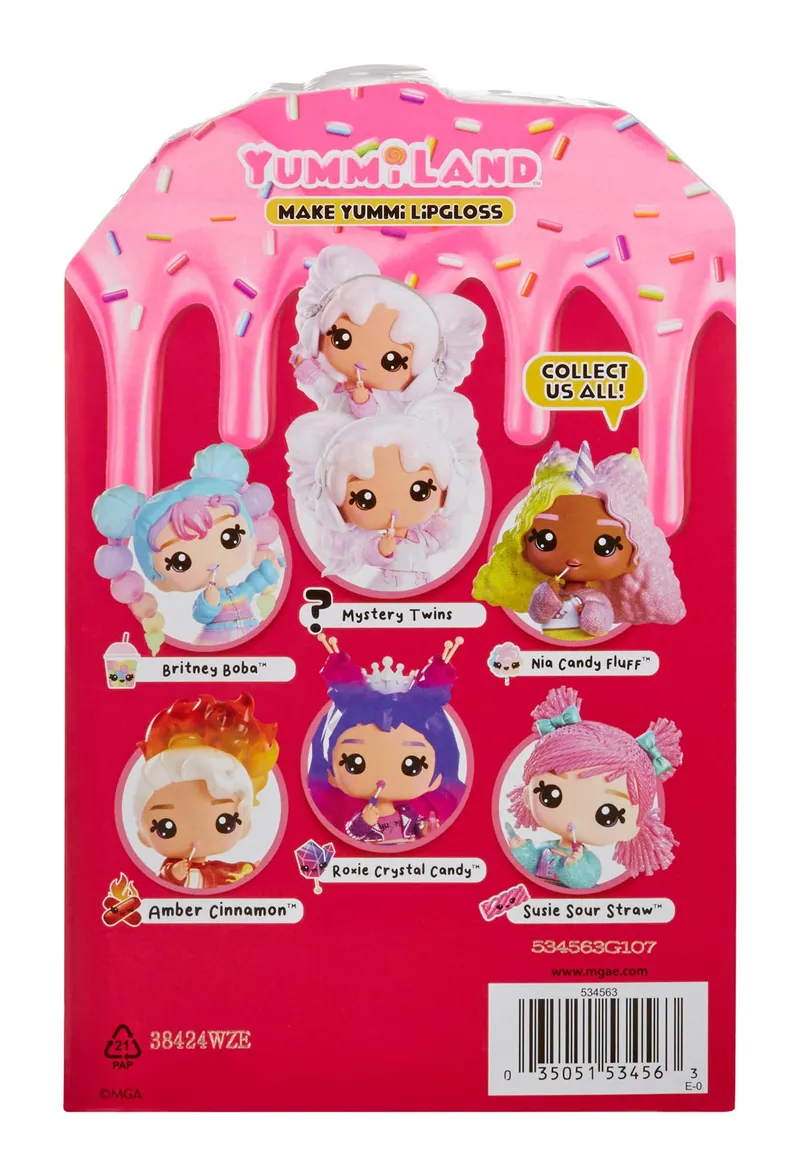 Lalka Yummiland Lip Gloss Seria 2 Mystery Chase Neapolitan Avery Mga