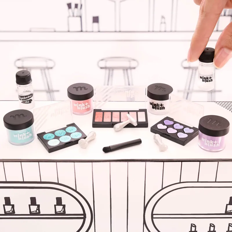 Makeup Series 1 Miniaturowe Kosmetyki Zestaw Mgas Miniverse Pdq 4 szt