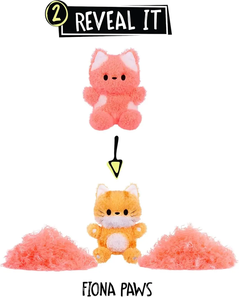 Pluszak Fluffie Stuffiez Mały Kot Mga 511595X1EUC Miękki