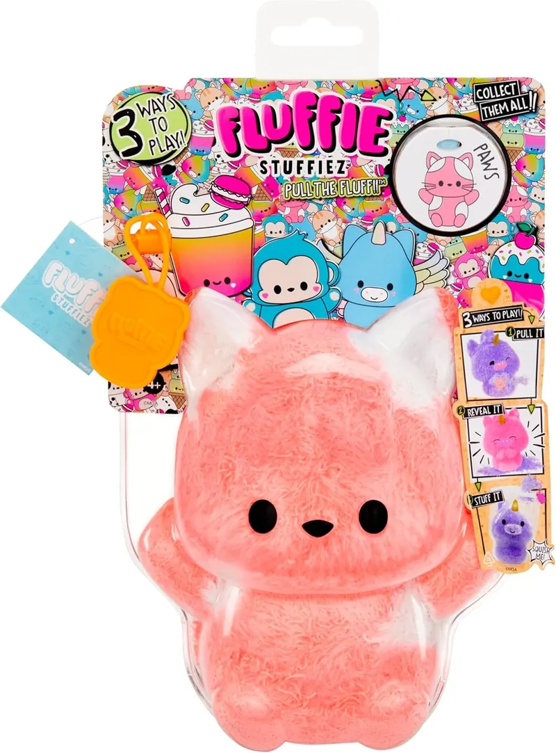 Pluszak Fluffie Stuffiez Mały Kot Mga 511595X1EUC Miękki