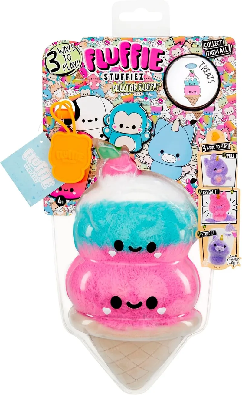 Pluszak Lód Lodowy Fluffie Stuffiez Small Double Scoop Mga 20 cm