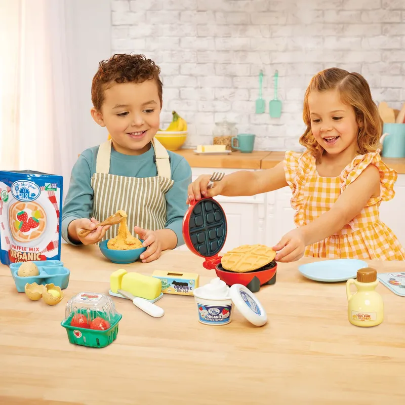 Zestaw Wafli Creative Chefs Dla Dzieci Little Tikes Kompletny Akcesoria 10