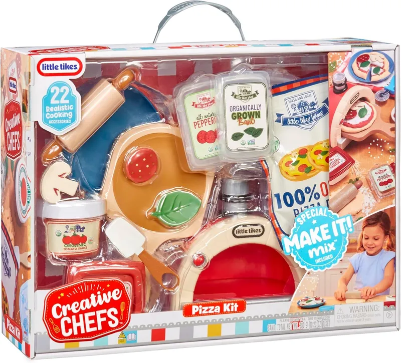 Pizza Zestaw Dla Dzieci Kreatywny Little Tikes Creative Chefs Kit