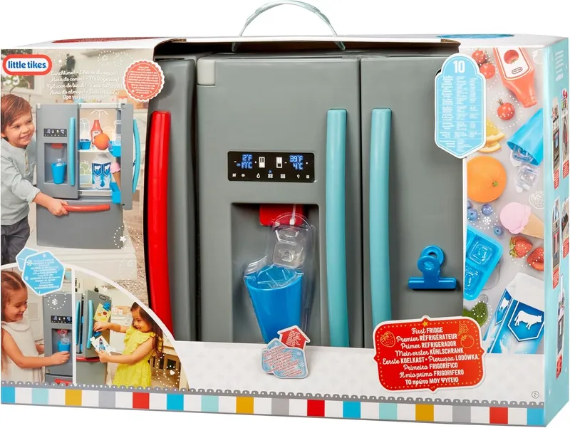 Lodówka Interaktywna Dziecięca Little Tikes Pierwsza Lodówka 175060 Euc