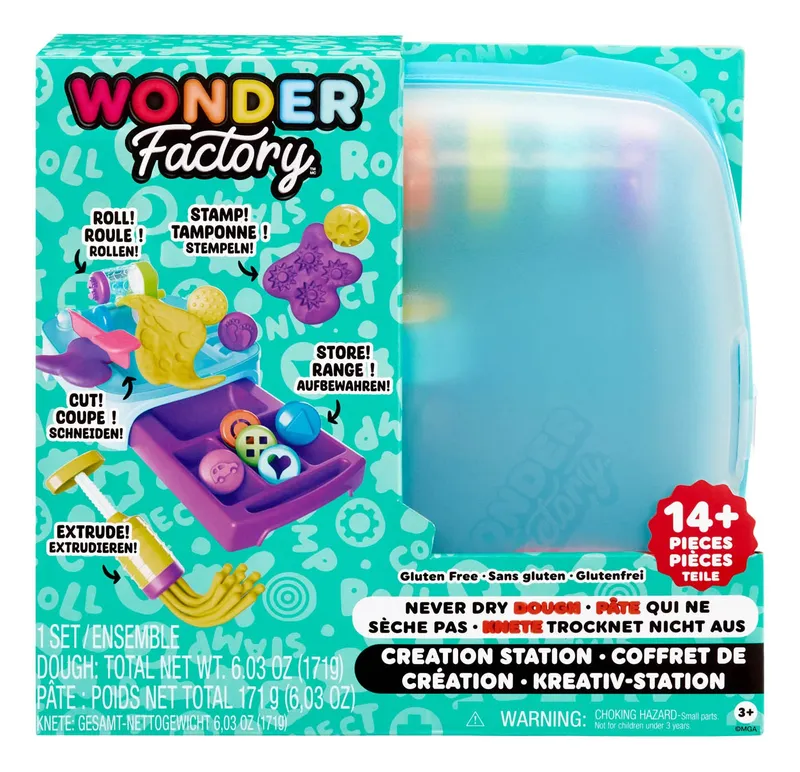 Zestaw Kreatywny Ciasto Wonder Factory Station Mga 595090 Euc