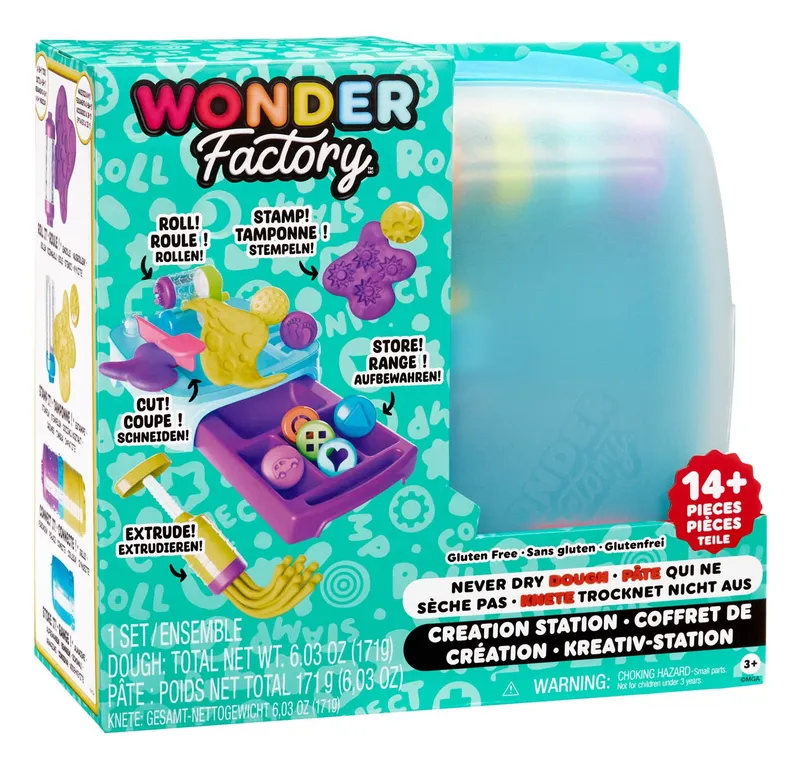 Zestaw Kreatywny Ciasto Wonder Factory Station Mga 595090 Euc
