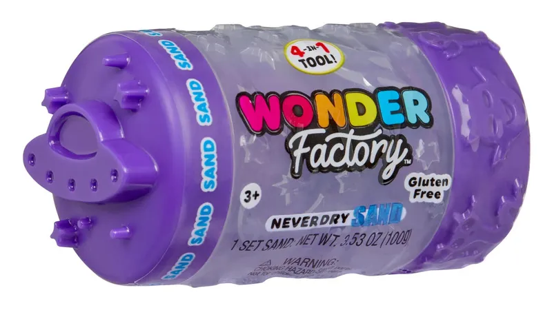 Piasek Nigdy Suchy Wonder Factory Zestaw Różne Kolory Mga 595175