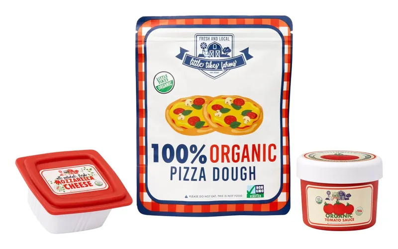 Zestaw Pizzy Do Kuchni Drewnianej Little Tikes Creative Chefs 4 szt