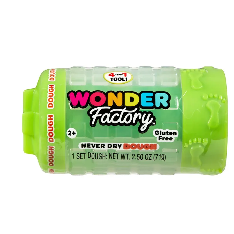 Masa Do Modelowania Nigdy Się Nie Wysycha Wonder Factory 594987 - Zielona
