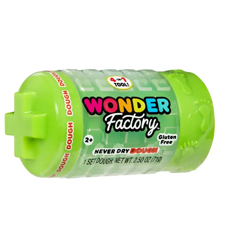 Masa Do Modelowania Nigdy Się Nie Wysycha Wonder Factory 594987 - Zielona