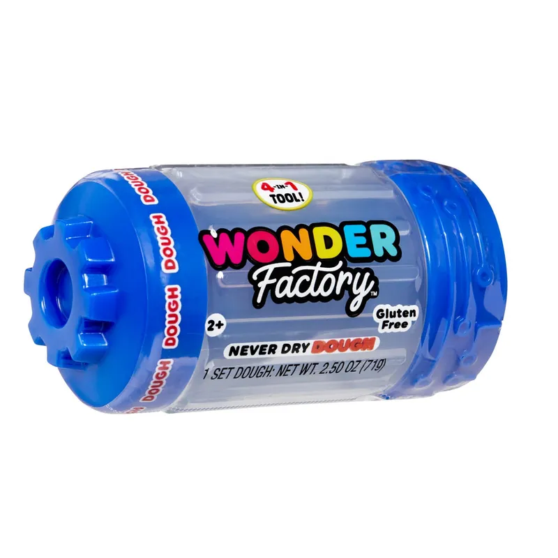 Masa Plastyczna Never Dry Dough Wonder Factory Mga 595014 - Niebieska