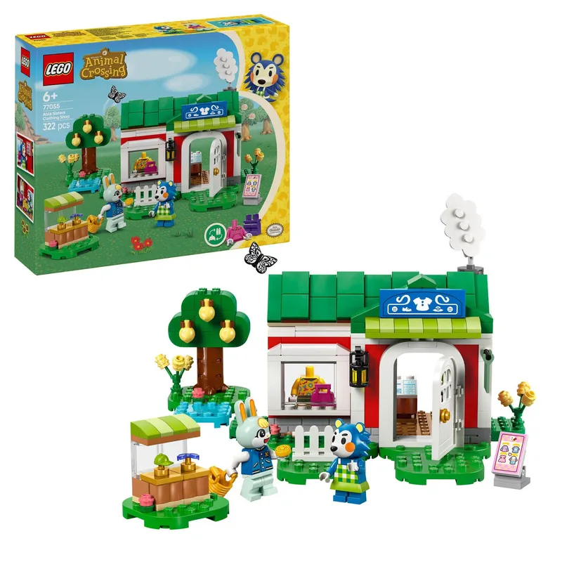 LEGO Animal Crossing Sklep Able Sisters Kolekcjonerski Zestaw 77055