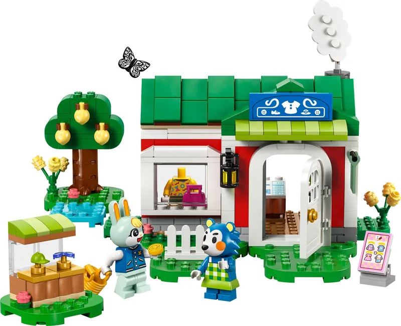 LEGO Animal Crossing Sklep Able Sisters Kolekcjonerski Zestaw 77055