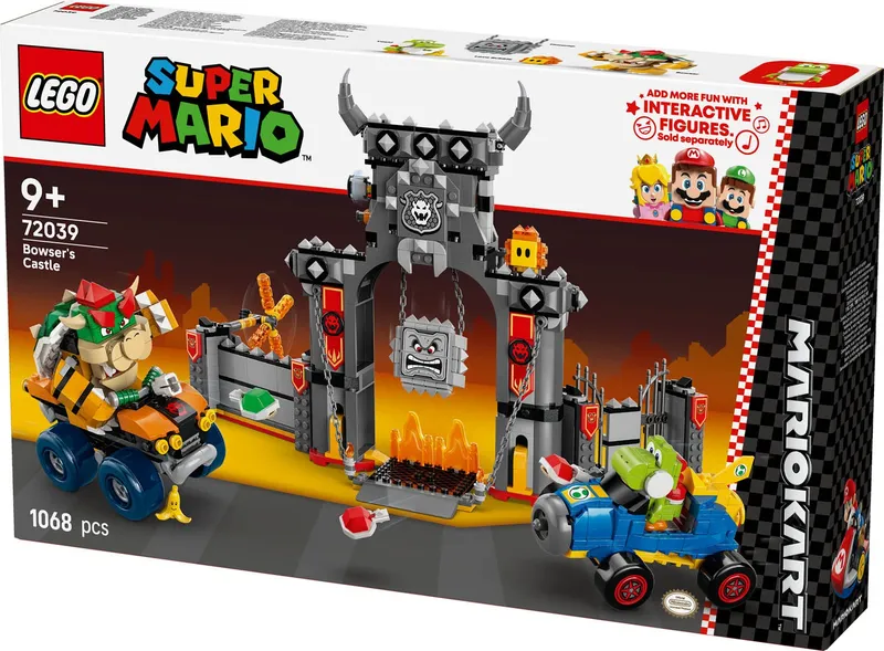LEGO Super Mario 71439 Zestaw Przygodowy Luigi Zamek Bowsera