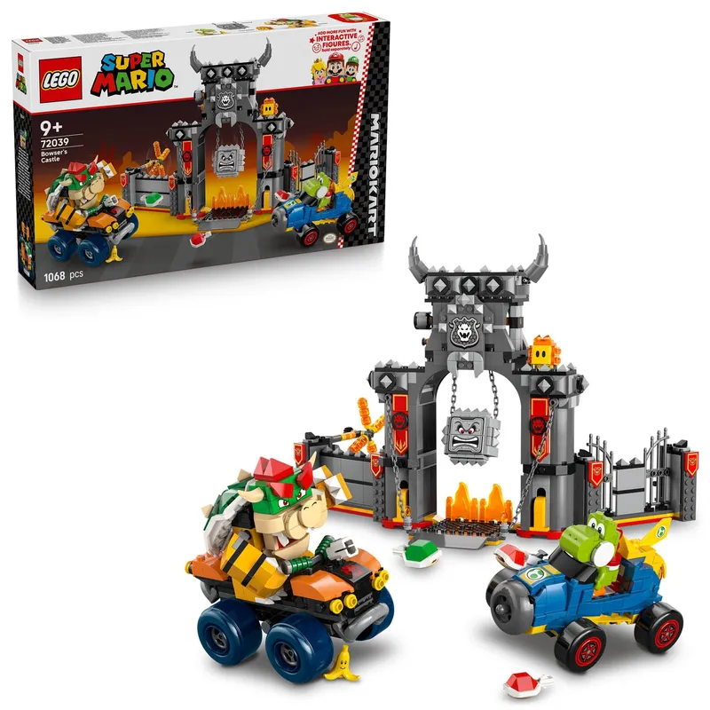 LEGO Super Mario 71439 Zestaw Przygodowy Luigi Zamek Bowsera