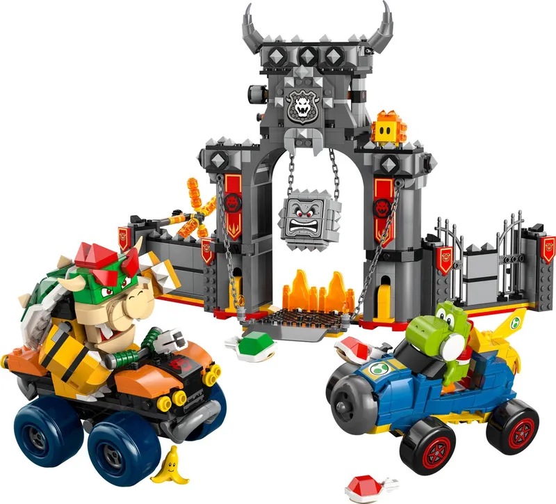 LEGO Super Mario 71439 Zestaw Przygodowy Luigi Zamek Bowsera