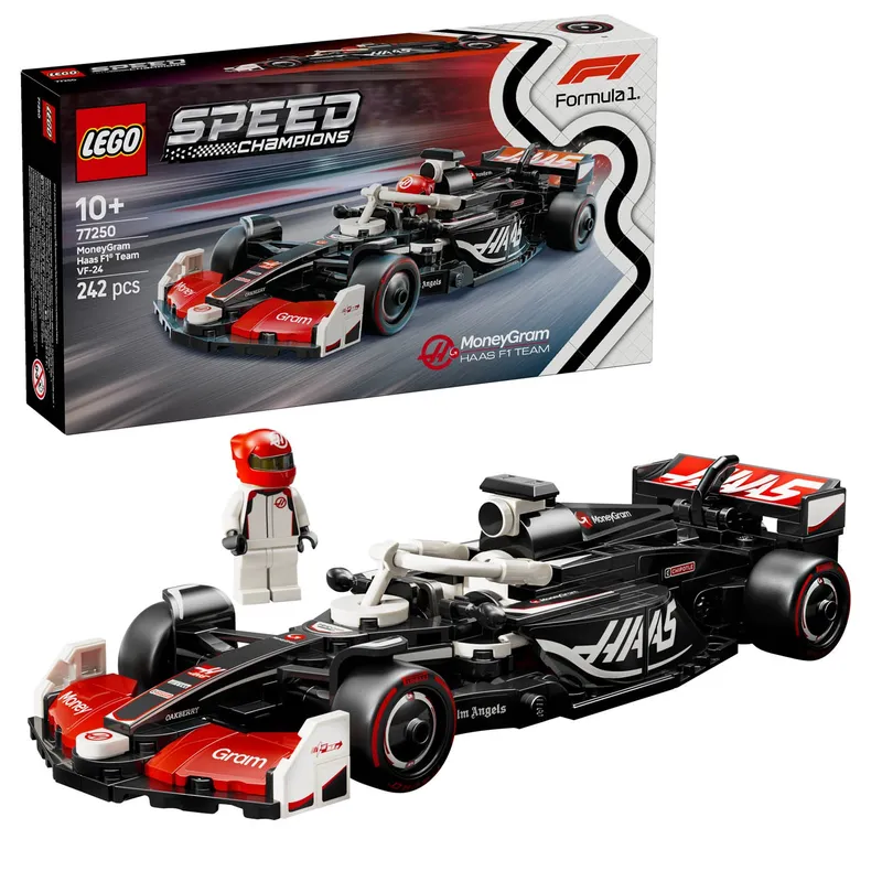 LEGO Speed Champions Samochód Wyścigowy Haas F1 77250 Klocki