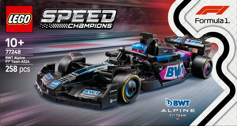 LEGO Speed Champions Samochód Wyścigowy Alpine F1 A524 77248