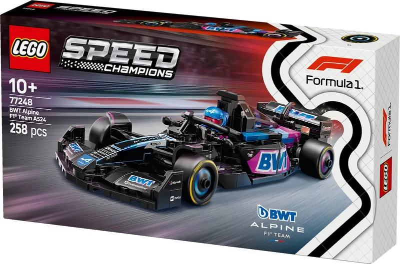 LEGO Speed Champions Samochód Wyścigowy Alpine F1 A524 77248