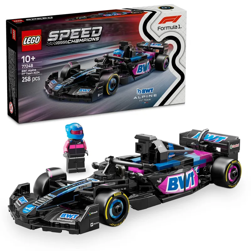 LEGO Speed Champions Samochód Wyścigowy Alpine F1 A524 77248