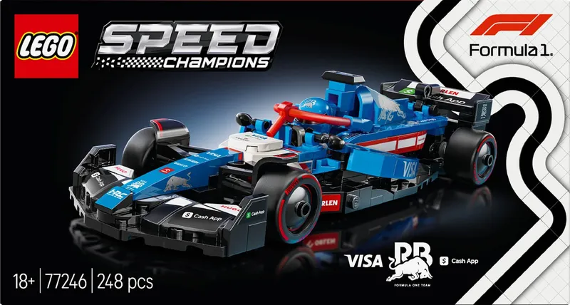 LEGO Speed Champions Samochód Wyścigowy F1 Rb Visa 77246 Klocki