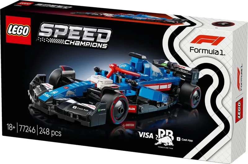 LEGO Speed Champions Samochód Wyścigowy F1 Rb Visa 77246 Klocki